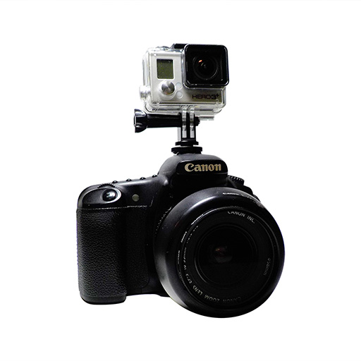 AGENT 8 DSLR Hot Shot Mount for GoPro